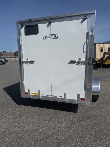 New 2025 E-Z Hauler 6'X12' Aluminum Cargo / Enclosed Trailer