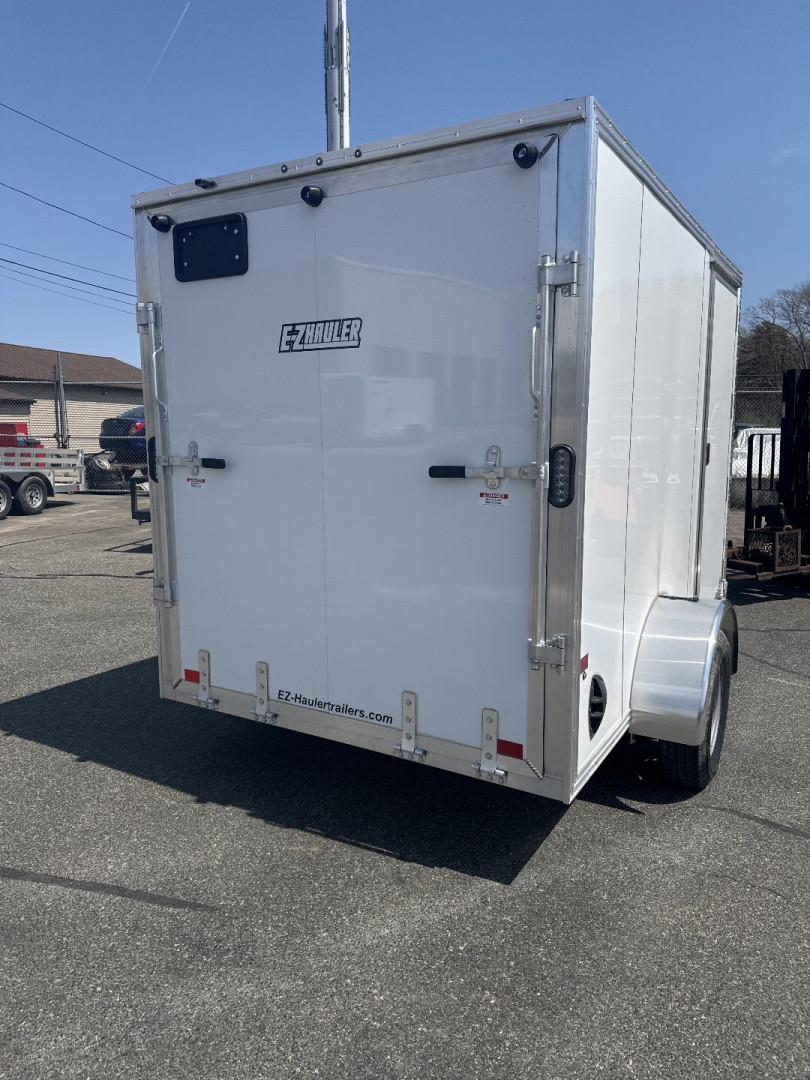 New 2025 E-Z Hauler Aluminum 6'X10' Cargo / Enclosed Trailer