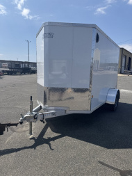 New 2025 E-Z Hauler Aluminum 6'X10' Cargo / Enclosed Trailer
