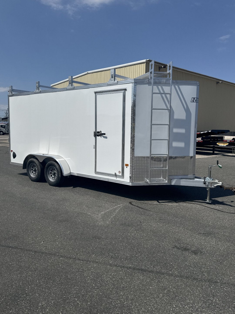 New 2025 E-Z Hauler 7'X16' Ultimate Contractor Enclosed Trailer