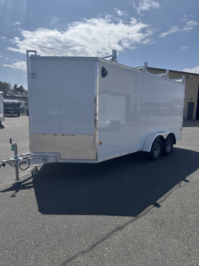 New 2025 E-Z Hauler 7'X16' Ultimate Contractor Enclosed Trailer