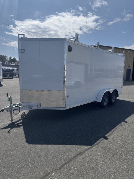 New 2025 E-Z Hauler 7'X16' Ultimate Contractor Enclosed Trailer