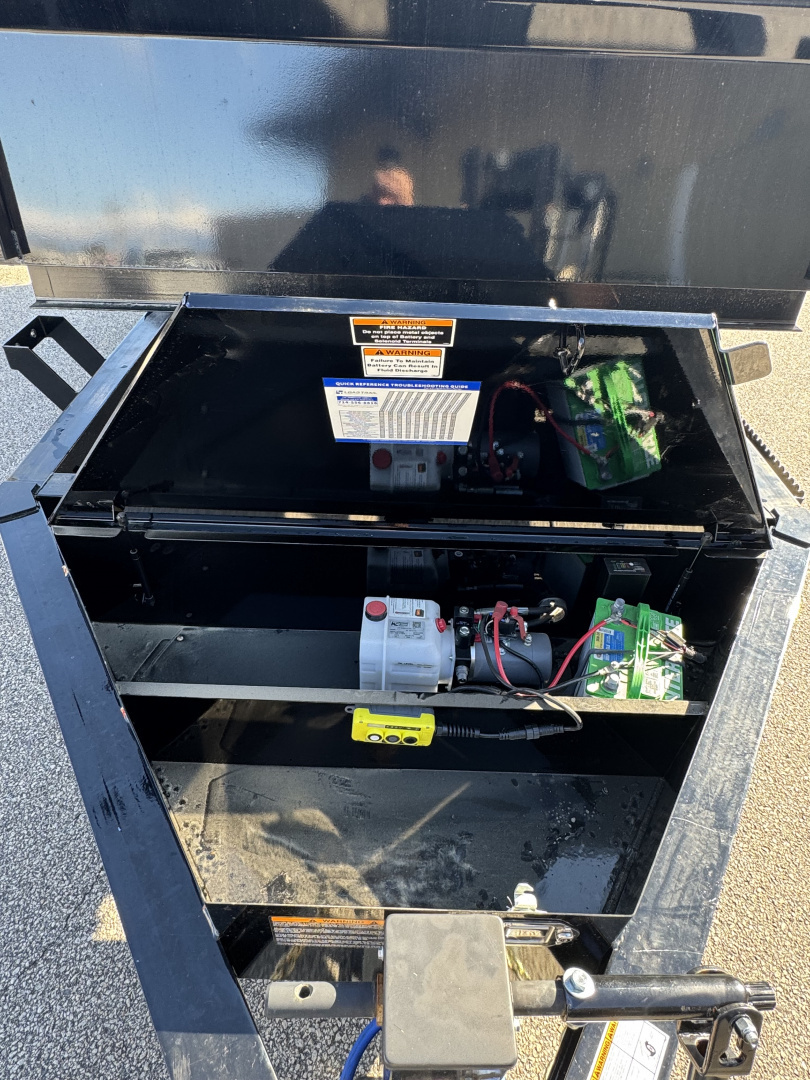 New 2025 LOAD TRAIL 83" X 14' LOW-PRO DUMP TRAILER 24" Side Extensions