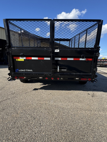 New 2025 LOAD TRAIL 83" X 14' LOW-PRO DUMP TRAILER 24" Side Extensions