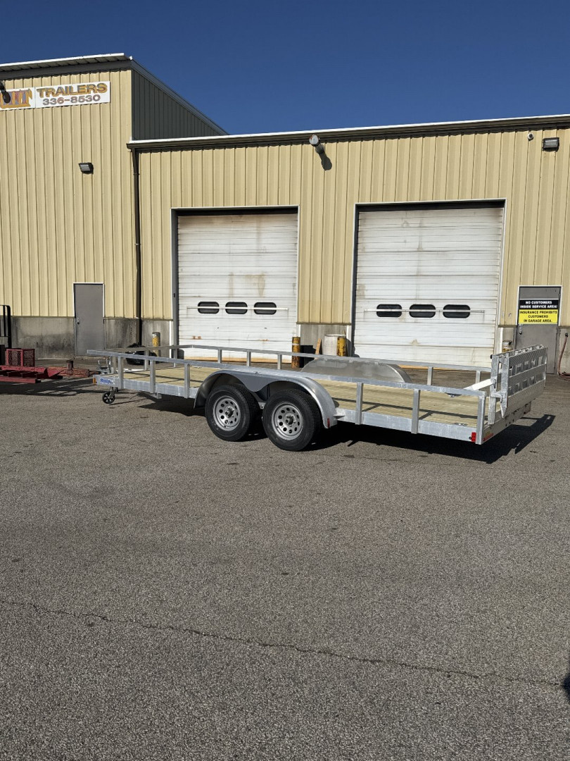 New 2025 Mission MLS6.5X18 Utility Trailer
