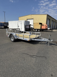 New 2025 Mission Aluminum 80 X10' Utility Trailer
