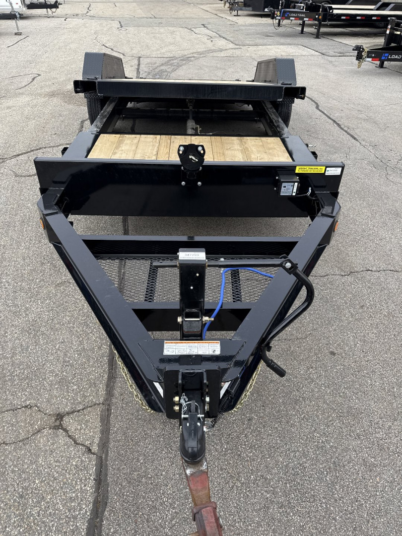 New 2025 Load Trail Tilt Trailer 83"X16'+4' STATIONARY DECK