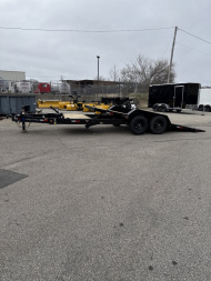 New 2025 Load Trail Tilt Trailer 83"X16'+4' STATIONARY DECK