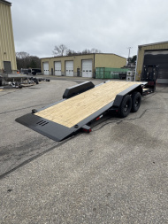 New 2025 Load Trail Tilt Trailer 83"X16'+4' STATIONARY DECK