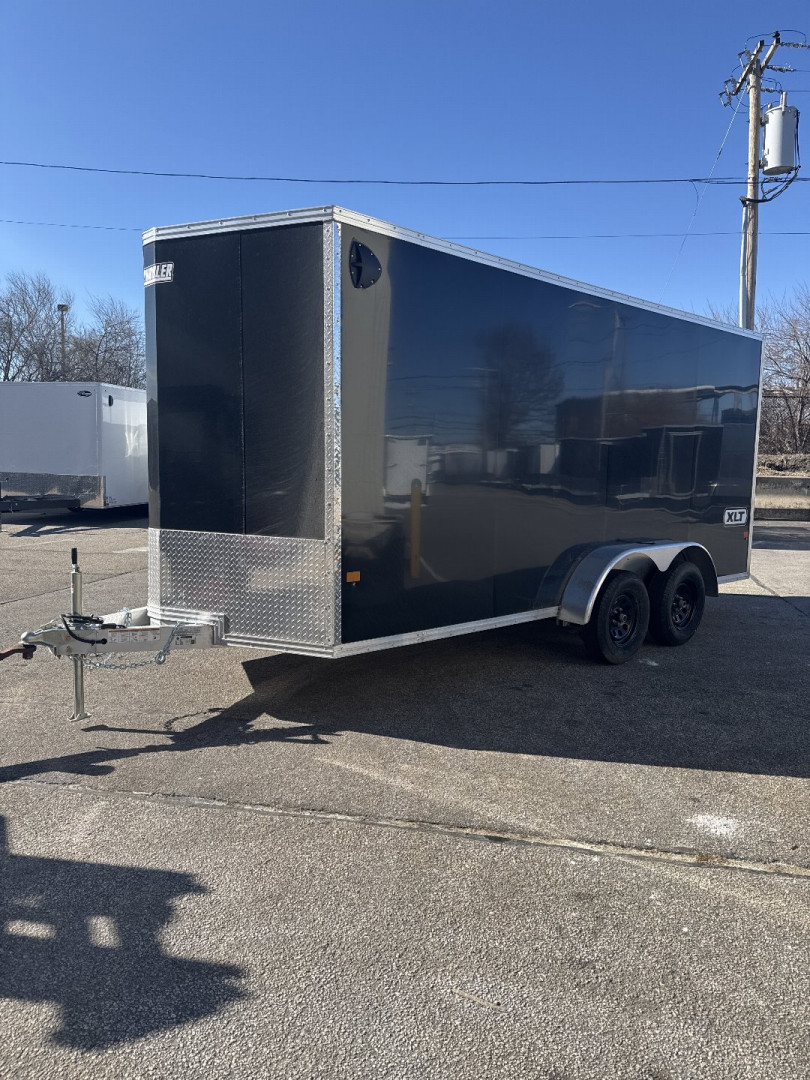 New 2025 E-Z Hauler Aluminum 7'X16' Cargo / Enclosed Trailer