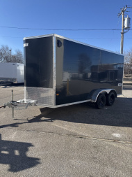New 2025 E-Z Hauler Aluminum 7'X16' Cargo / Enclosed Trailer
