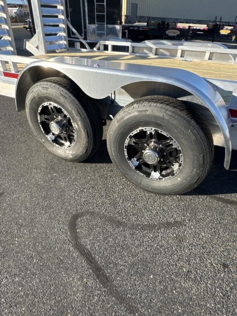 New 2025 Mission 80"X16' Aluminum Equipment Trailer