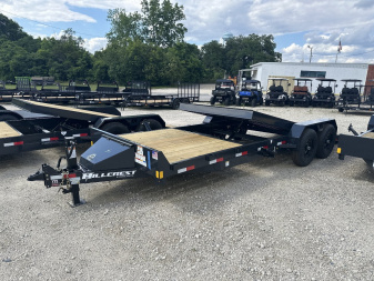 New 2025 Hillcrest Trailers 14166SPT Equipment Trailer