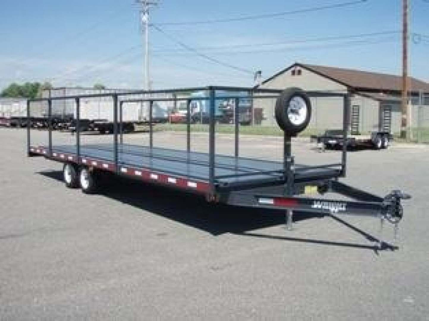New Wright Porta-Potty Transport Trailer