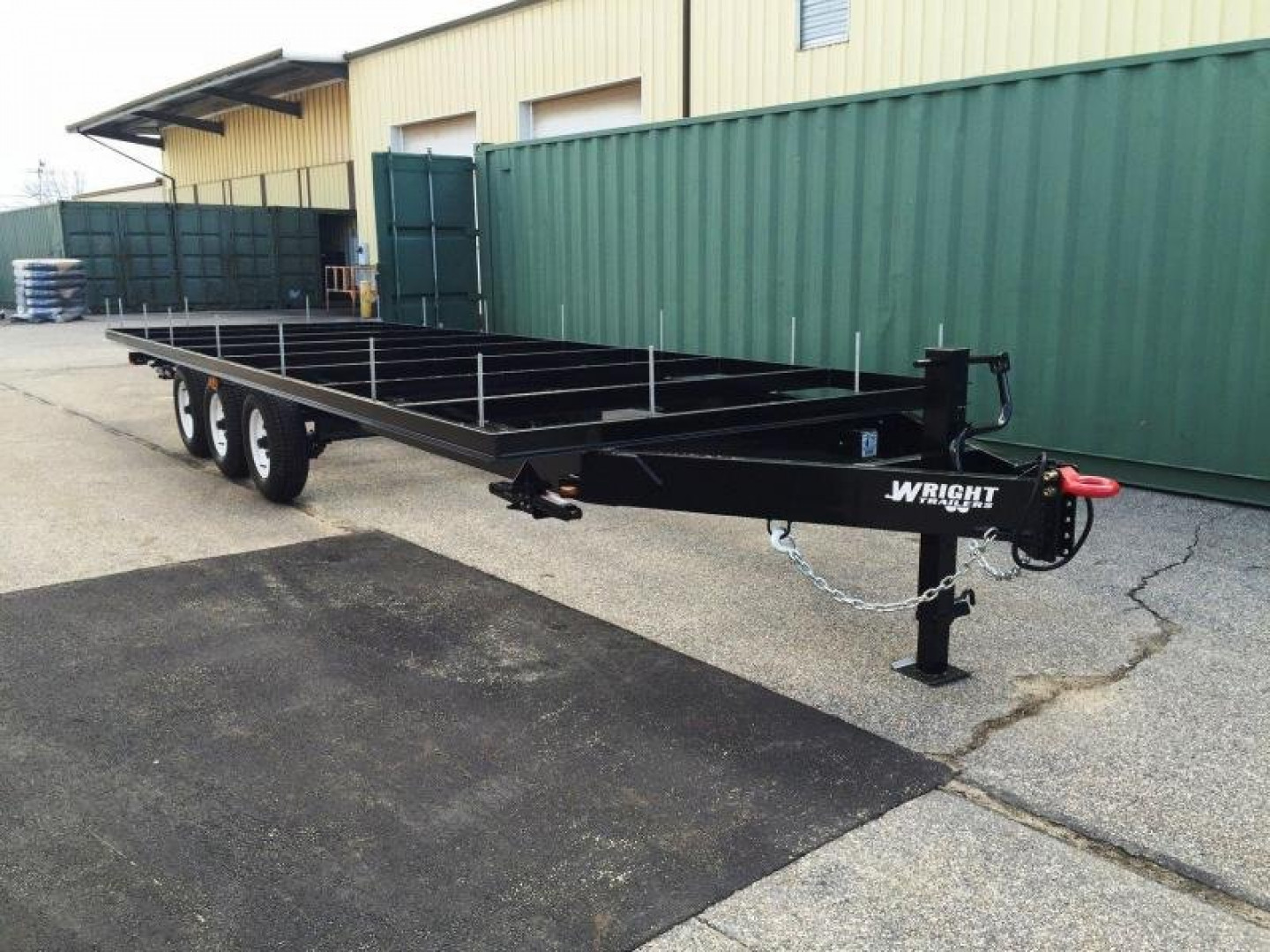 New Custom deckover tiny house trailer frame