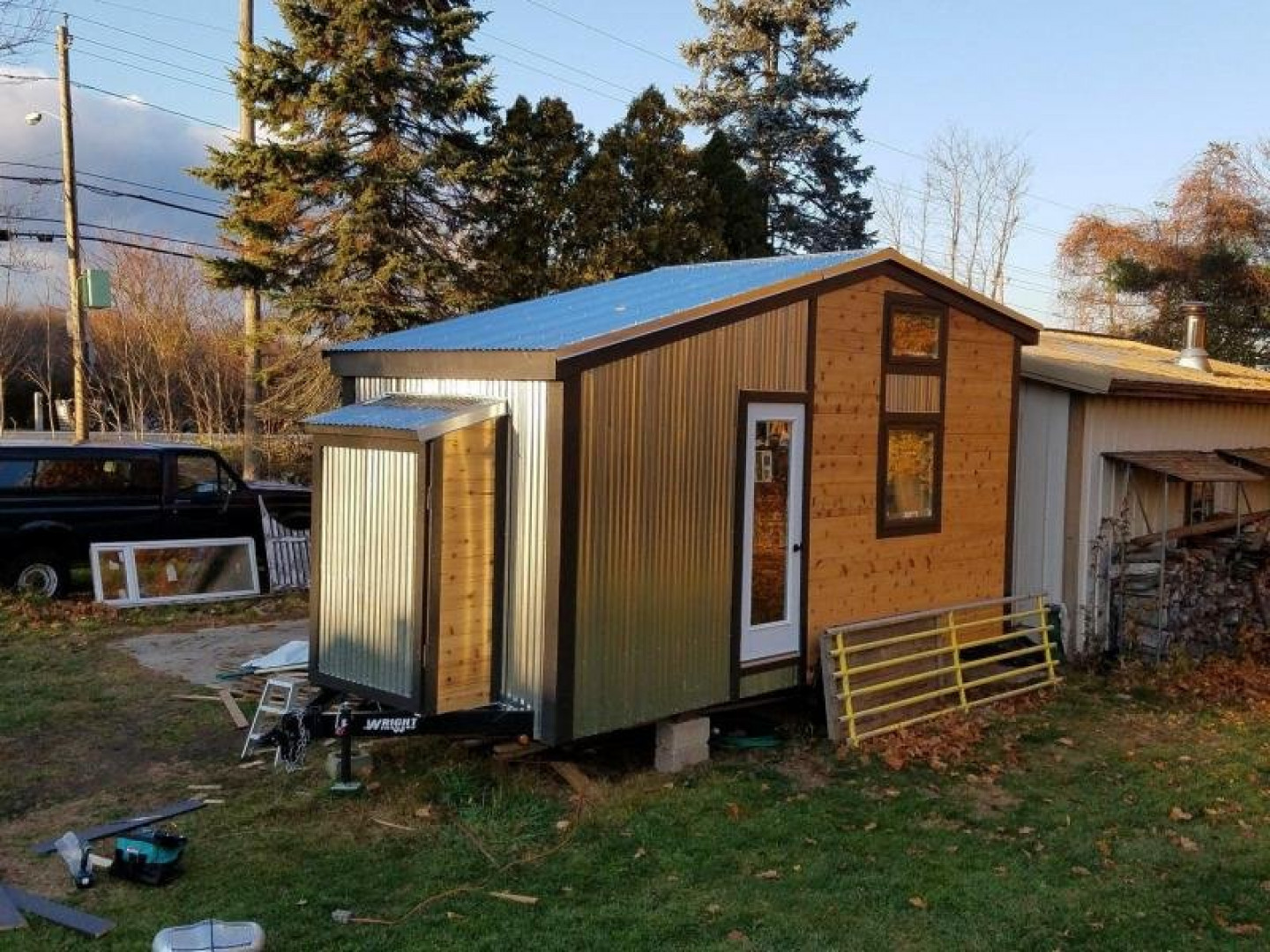 New Custom built tiny house frame.