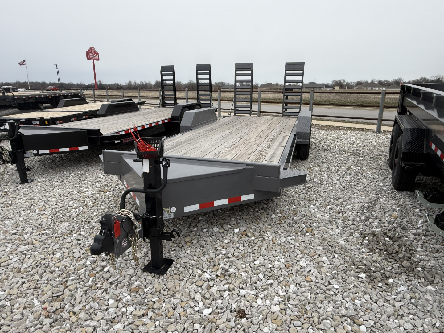 New 2025 Midsota NST20-BP-154 Equipment Trailer