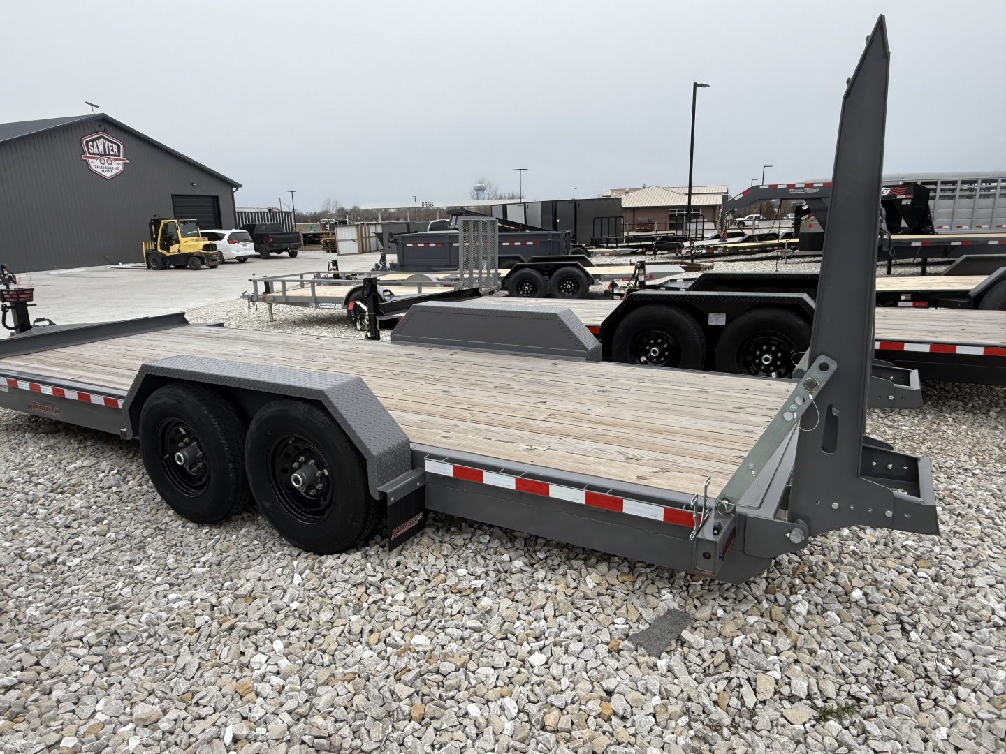 New 2025 Midsota NST20-BP-154 Equipment Trailer