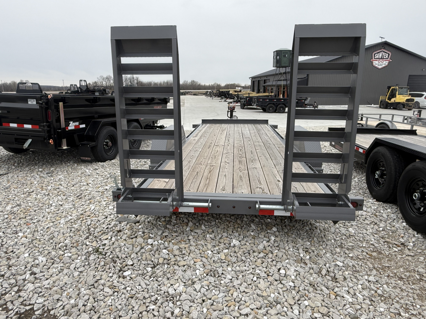 New 2025 Midsota NST20-BP-154 Equipment Trailer