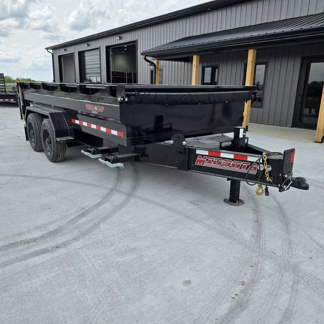 New 2025 Midsota 16' HVHD 22K Dump Trailer