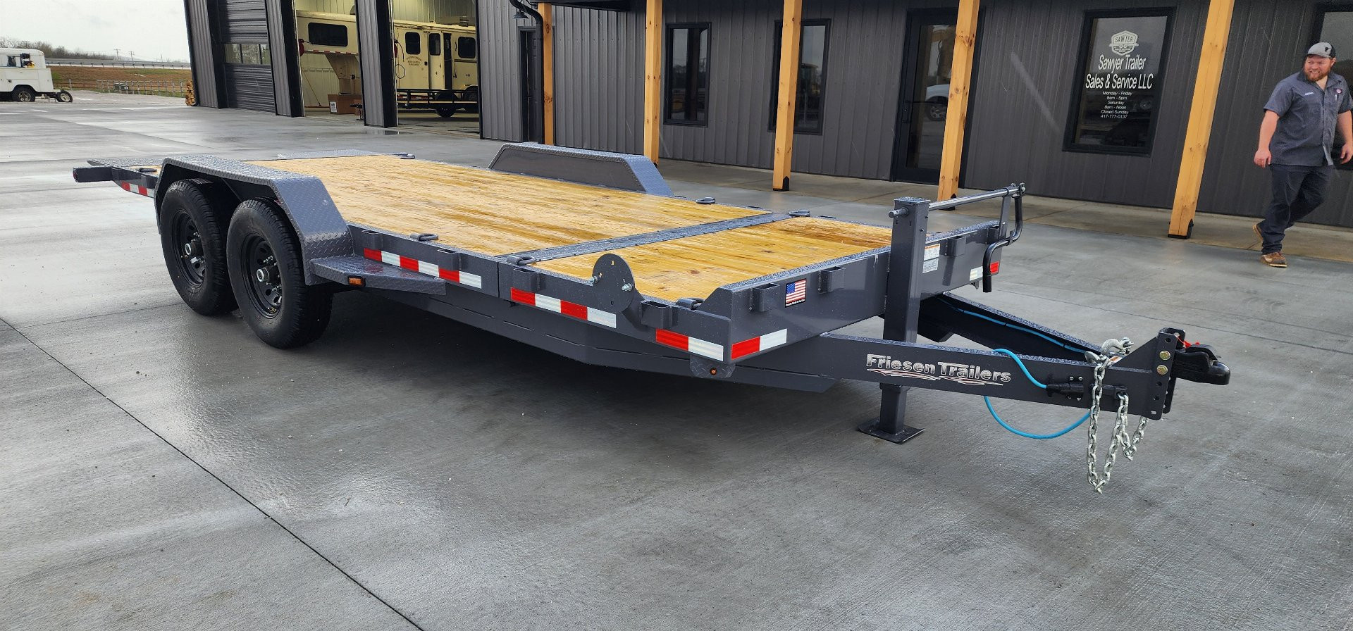 New 2025 Friesen Trailers GT148320 Equipment Trailer