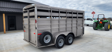 New 2025 Titan Trailer Stock 16X6 CHALLENGER TORSION AXLES