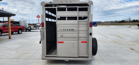New 2025 Titan Trailer Stock 16X6 CHALLENGER TORSION AXLES