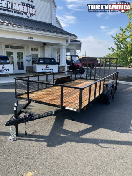 New 2024 Carry-On 7X16GWHS2BRK Utility Trailer