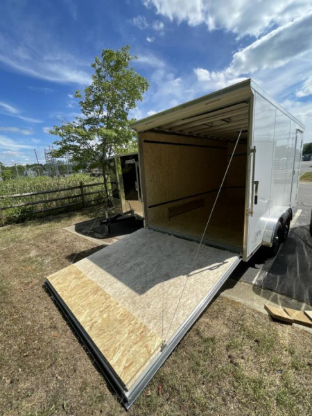 New 2024 ATC  ATC - Cargo / Enclosed Trailer STO 400 - 7.5' x 14' + 2' - (2) 3500# Axles (2024) Cargo / Enclosed Trailer