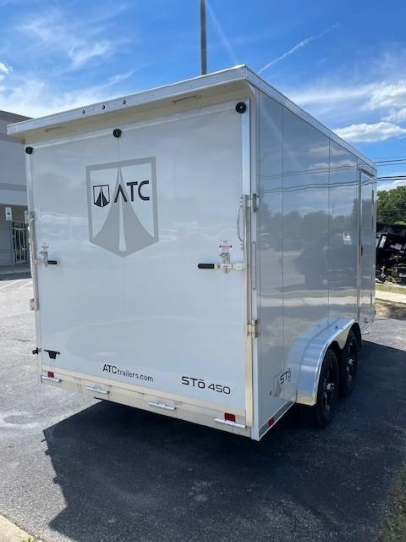 New 2024 ATC  ATC - Cargo / Enclosed Trailer STO 400 - 7.5' x 14' + 2' - (2) 3500# Axles (2024) Cargo / Enclosed Trailer