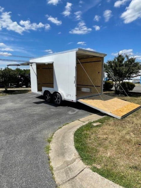 New 2024 ATC  ATC - Cargo / Enclosed Trailer STO 400 - 7.5' x 14' + 2' - (2) 3500# Axles (2024) Cargo / Enclosed Trailer