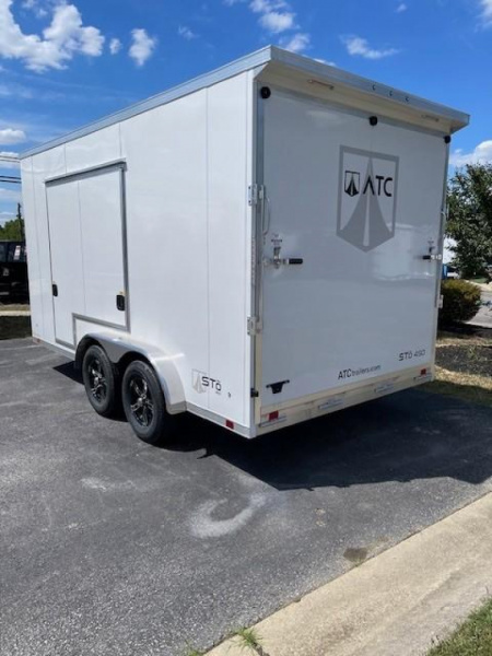New 2024 ATC  ATC - Cargo / Enclosed Trailer STO 400 - 7.5' x 14' + 2' - (2) 3500# Axles (2024) Cargo / Enclosed Trailer