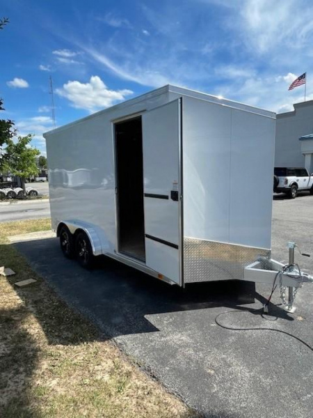 New 2024 ATC  ATC - Cargo / Enclosed Trailer STO 400 - 7.5' x 14' + 2' - (2) 3500# Axles (2024) Cargo / Enclosed Trailer