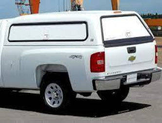 New Century HIGH-C CF COMMERCIAL FIBERGLASS MID-RISE Truck Cap