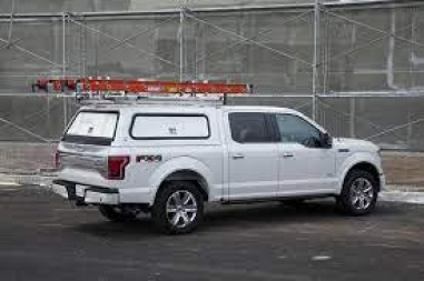 New Century ULTRA CF FIBERGLASS COMMERCIAL CAB HIGH Truck Cap