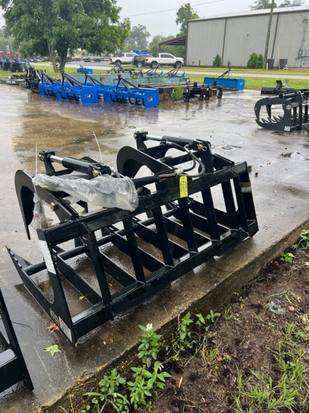 New 2025 60" E SKID STEER ROOT GRAPPLE Attachment