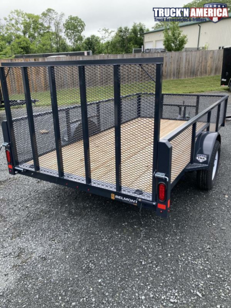 New 2023 Belmont UT612TT – 6' x 12' - 24  MESH SIDES Utility Trailer