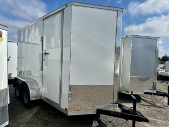 New 2025 Covered Wagon Trailers 6X12 TA Cargo / Enclosed Trailer