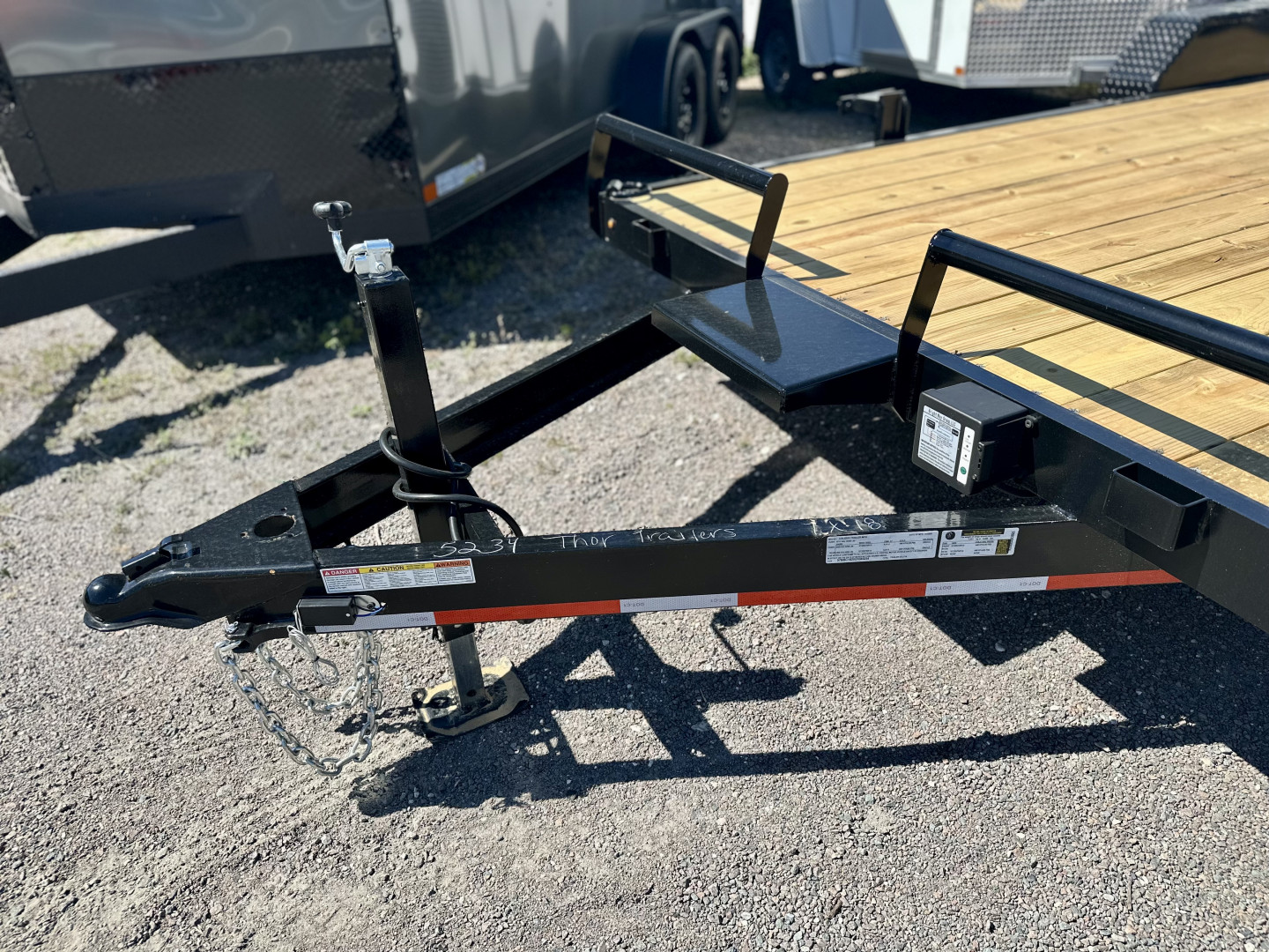 New 2025 Caliber Trailer Mfg 7X18 10K CAR HAULER Car / Racing Trailer