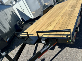 New 2025 Caliber Trailer Mfg 7X18 10K CAR HAULER Car / Racing Trailer