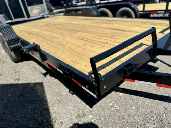New 2025 Caliber Trailer Mfg 7X18 10K CAR HAULER Car / Racing Trailer