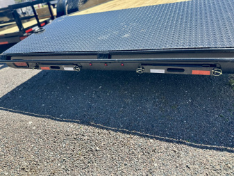 New 2025 Caliber Trailer Mfg 7X18 10K CAR HAULER Car / Racing Trailer