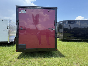 New 2025 Giddy Up USA 7 X 16 TA POLYCORE Cargo / Enclosed Trailer