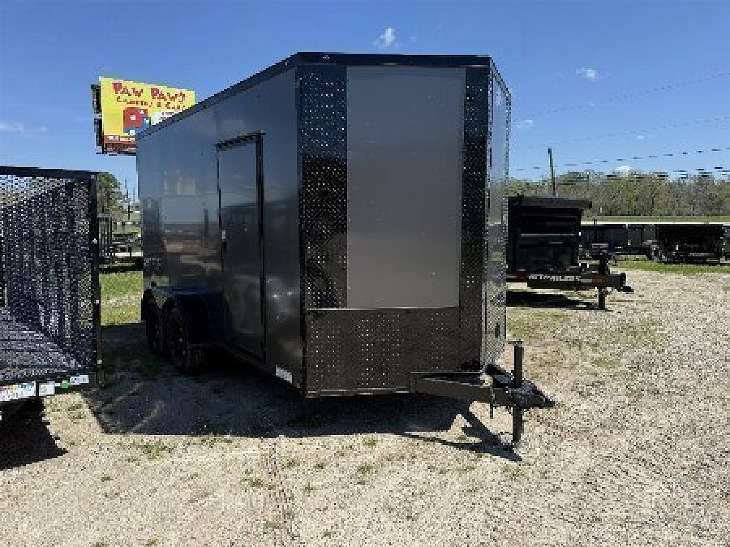 New 2025 Giddy Up USA 7 X 14 TA POLYCORE Cargo / Enclosed Trailer