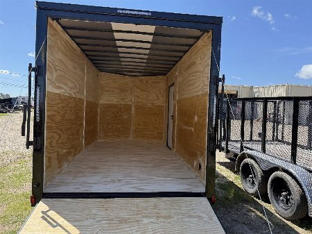New 2025 Giddy Up USA 7 X 14 TA POLYCORE Cargo / Enclosed Trailer