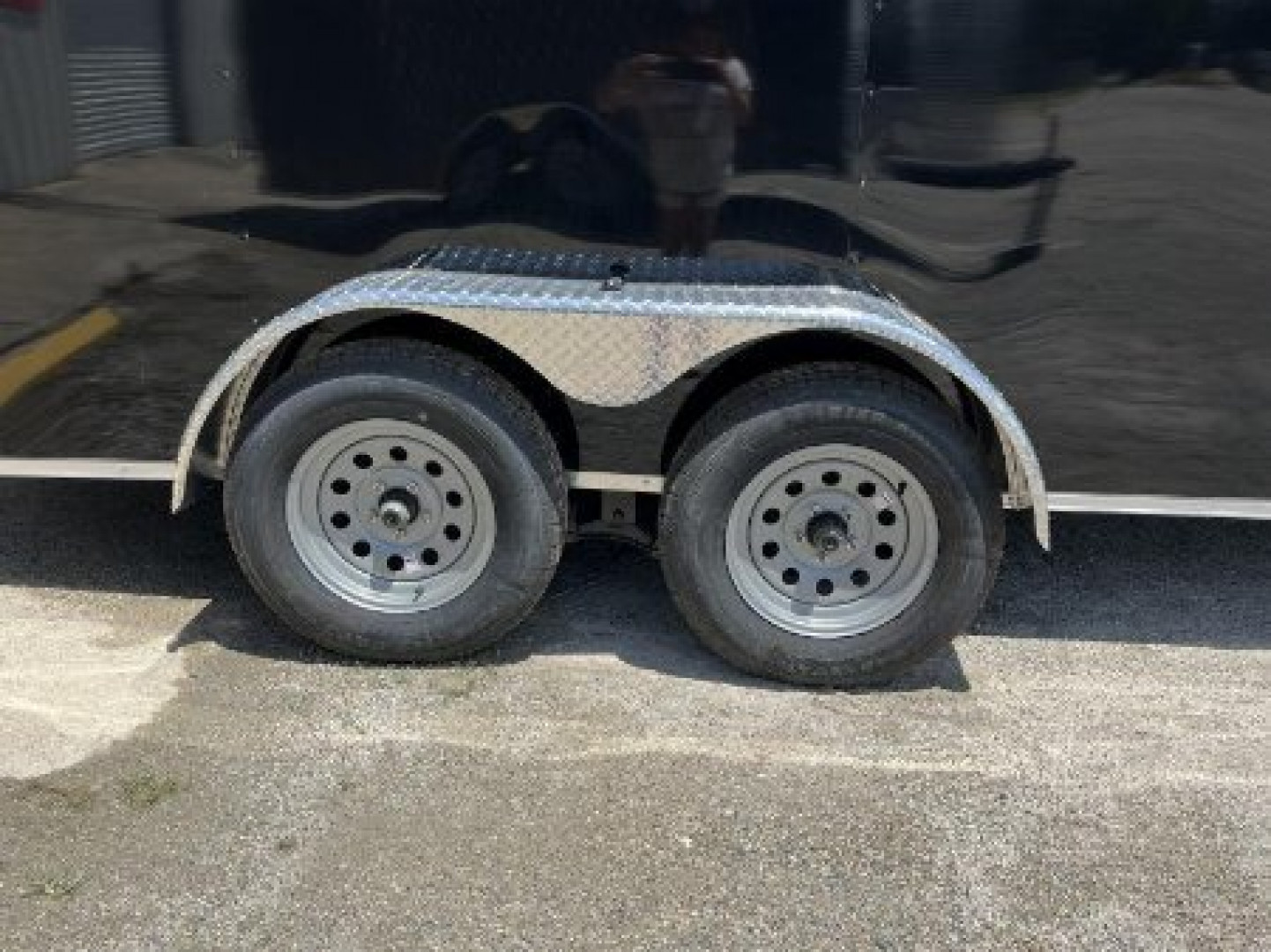 New 2025 Giddy Up USA 7 X 16 TA POLYCORE Cargo / Enclosed Trailer