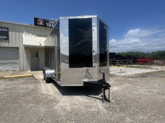New 2025 Giddy Up USA 7 X 16 TA POLYCORE Cargo / Enclosed Trailer