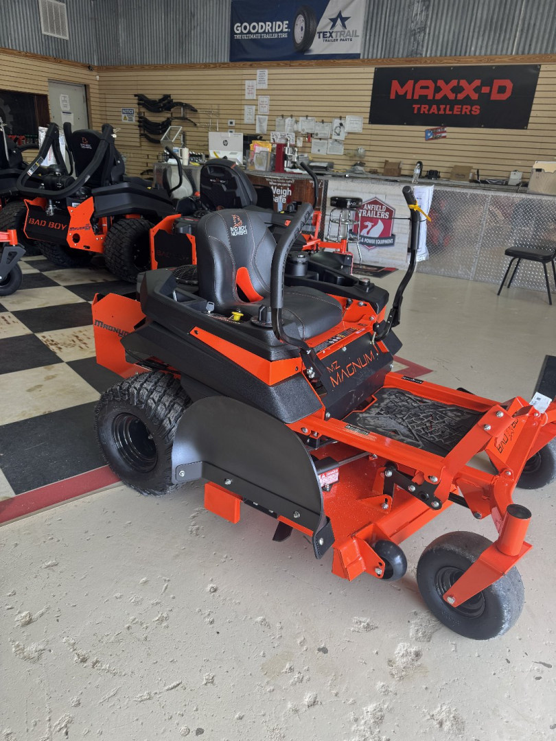 New 2025 Bad Boy MAGNUM 48" KAWASAKI 21.5 HP Lawn Mowers