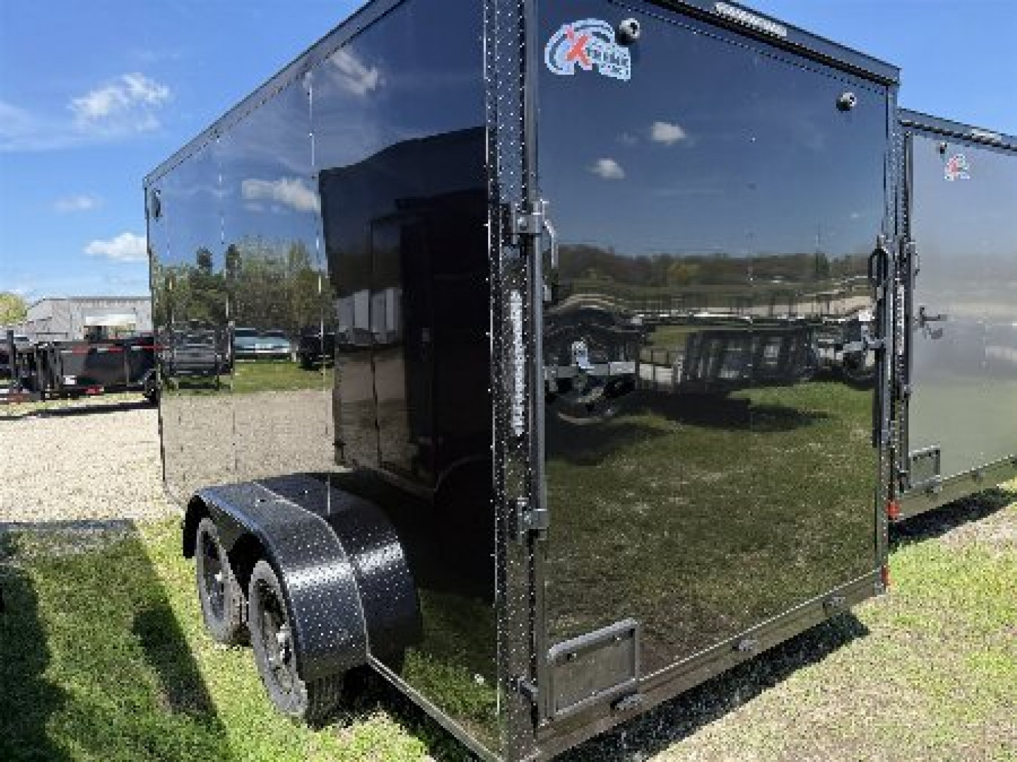 New 2025 Giddy Up USA 7 X 14 TA POLYCORE Cargo / Enclosed Trailer