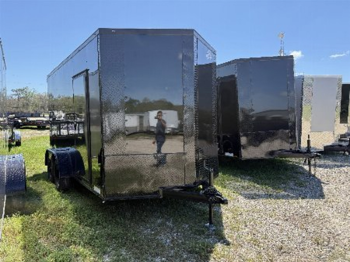 New 2025 Giddy Up USA 7 X 14 TA POLYCORE Cargo / Enclosed Trailer